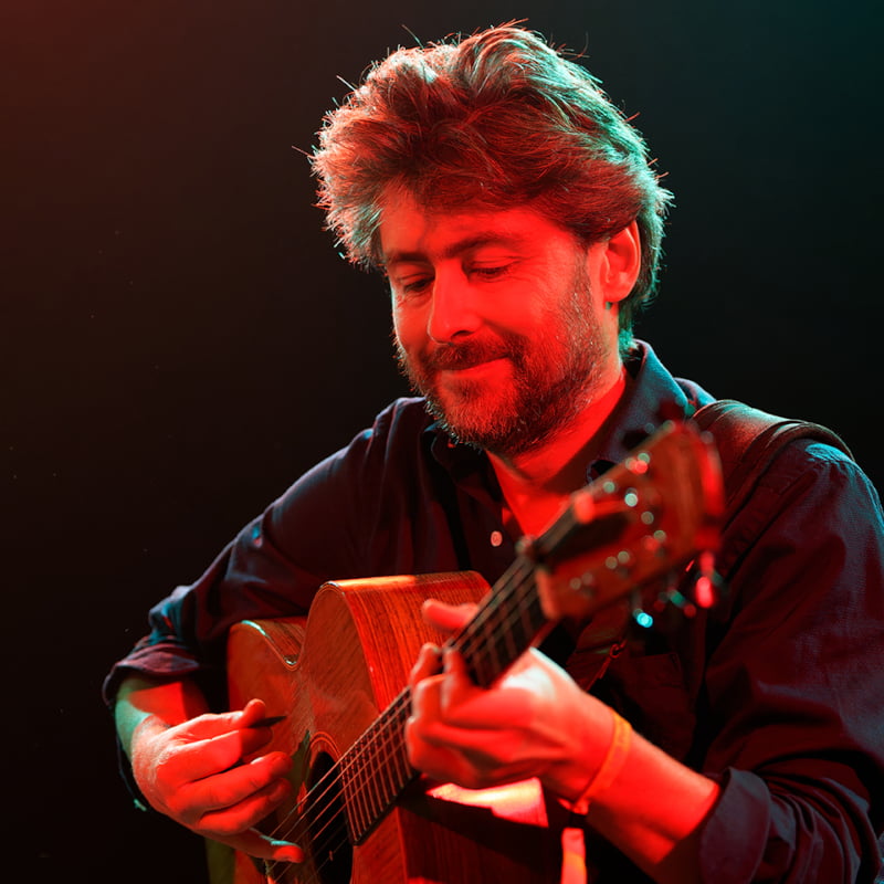 Aurelien Tanghe, Gitarre, Plektrum, Ensemble, Shillelagh, Spielkurs Torgau, Kurse