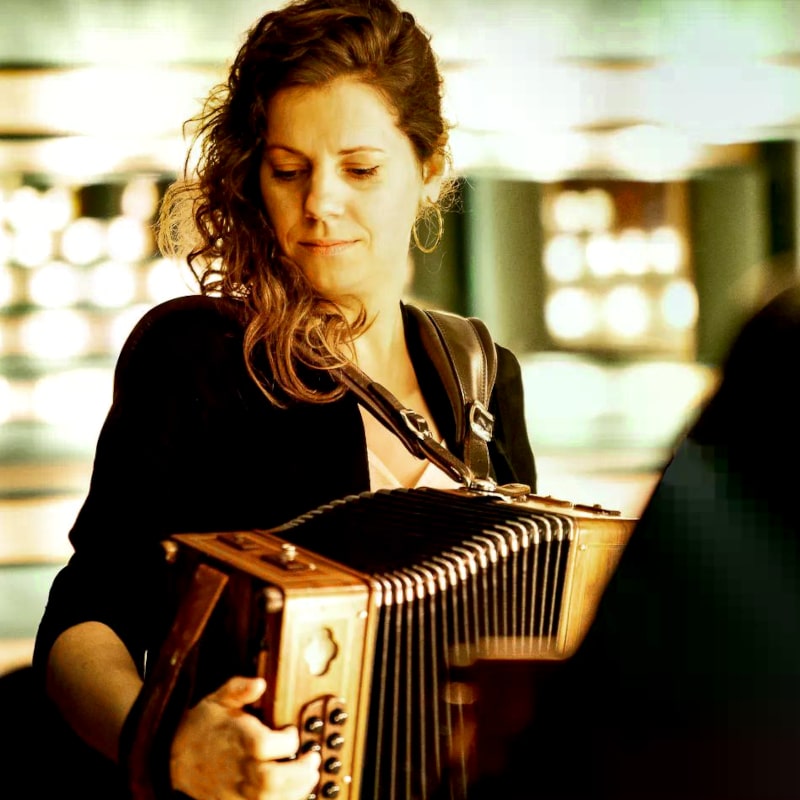 Hilke Bauweraerts, Threo, Diatonisches Akkordeon, Technik, Spielkurs Torgau, Kurse