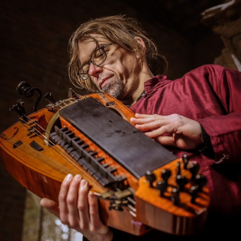 Thomas Hoste, Drehleier, Drehleierkurs, Treo, Hidrae, Spielkurs Torgau