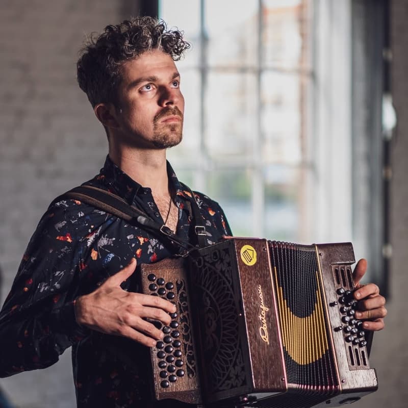 Simone Bottasso, Diatonisches Akkordeon, Duo Bottasso, Spielkurs Torgau